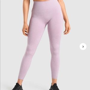 GymShark Adapt Marl Seamless Leggings Light Purple